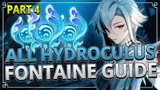 Hydroculus All 271 Locations PART 4 (DETAILED GUIDE) | Genshin Impact 4.6