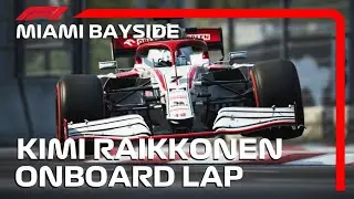 F1 2021 Kimi Raikkonen Miami Bayside Onboard Lap | Assetto Corsa F1 2021 Mod