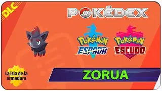 Donde y Como Capturar a Zorua - 087 Pokedex Isla de la Armadura Espada y Escudo