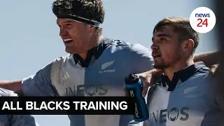 WATCH | All Blacks train in Cape Town Athlone Stadium ahead of their test match with the Springboks