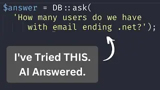 Laravel: Ask Your DB With Help of AI