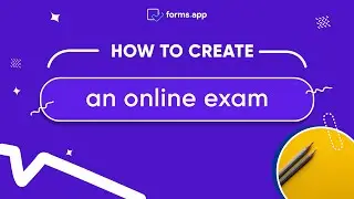 How to create an online exam