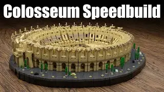 LEGO 10276 Colosseum Speedbuild Transformer | 10276 LEGO Colosseum Rendered | Blender Geometry Nodes