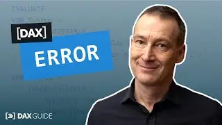 ERROR - DAX Guide
