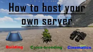 Rust | How to host your own Server! (build/crossbreed/cinematics)