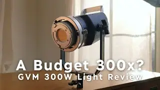 GVM SD300D Video Light Review - Budget Aperture 300x for Half the Price?