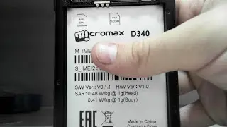 Firmware phone Micromax D340