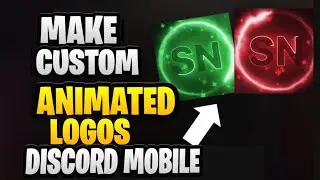 How to Make custom animated profile picture on discord using mobile | Animated Logo Discord Mobile