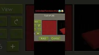 Unlimited furniture trick in mini block craft Survival | #kbcraft #shortsfeed #youtubeshorts