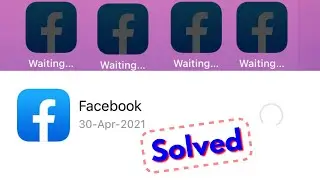 Fix iphone apps not updating stuck | Waiting or Loading Problem Fixed