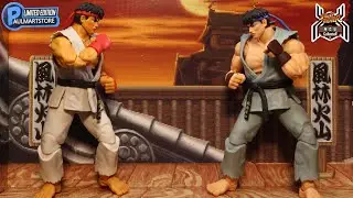 Jada Toys Ultra Street Fighter 2 RYU Player 2 P2 Final Challengers Paul Mart Store Exclusive Figure