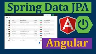 Spring Data JPA Pagination with Angular