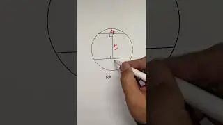 Radius Diameter and Chord | Geometry #chord #geometry #reels