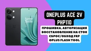 ONEPLUS ACE 2V (PHP110). Прошивка, восстановление на сток, авторизация, FRP. Oplus Flash Tool
