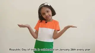 Few lines on republic day| 26 January speech for kids | republic day speech for kids