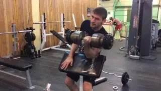 armwrestling. Любимое упражнение Георгия Хубаева