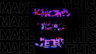 Make Hi-Tech Glitch Text Animation in After Effects - After Effects Tutorial - No Plugins