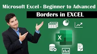 Excel Tutorial: Borders in MS EXCEL - How to Apply different border types in excel - Excel tutorials