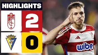 Highlights Granada CF vs Cádiz CF (2-0)