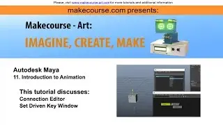 3D Modeling of Organic Shapes 11: Animation in Maya IV