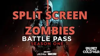 How To Split Screen Call Of Duty Cold War Zombies UPDATED SEASON 1
