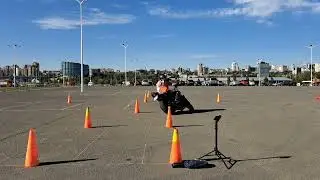 Gymkhana GP 2024 stage5/ Dmitry Safonov / Honda CBR600 / heat2 (00:39.90s)