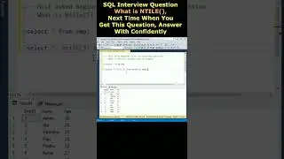 sql interview questions Explain Ntile in sql server #sqlinterviewquestionsandanswers