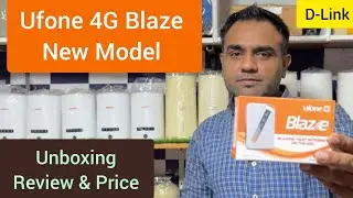 Ufone Blaze 4G Wifi Device Unlock Price Review & Unboxing New Model D-Link DWR:930M