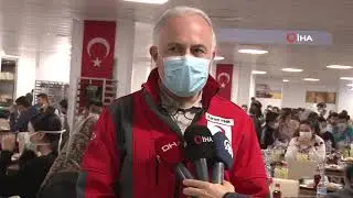 Türk Kızılay Başkanı Kerem Kınık Sağlık Çalışanlarına İftarda Eşlik Etti