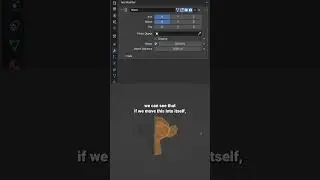 Blender Mirror Modifier Bisect in 60 Seconds #shorts