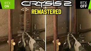 Crysis 2 Remastered RTX ON vs OFF (Graphics Comparison)