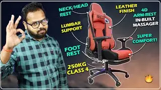 Fantastic Gaming Chair Under 10,000/- Red Oak Contra Gaming Chair Review