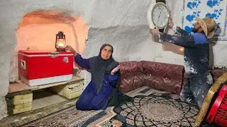Diversity in the cave: Grandma's skill in making windows inside the cave