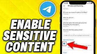 How To Enable Sensitive Content On Telegram (2024)