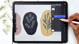 Leafy Branches Anyone Can Draw in Procreate