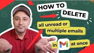 How to delete all or multiple emails in Gmail at once