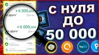 С нуля до 50 000 рублей. Третья серия [Зарабатываем с полного нуля в интернете]