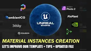 Updating Our Archviz Template + Free Updated Files | Unreal Engine 5 Materials and Texture Tutorial