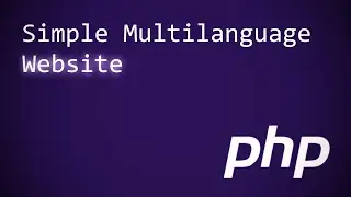 PHP Simple Multilanguage website