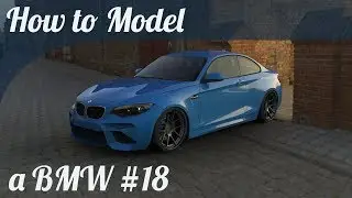 3D Car Modeling Tutorial pt.18 | Modeling a BMW