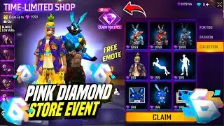 PINK DIAMOND STORE EVENT FREE FIRE [ 101% CONFIRM 🔥] PINK DIAMOND NEW REWARDS | FREE FIRE NEW EVENT