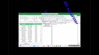 Automate Excel Tasks Using VBA Autofilter #vba #excelvbatutorial #excelfunction #exceltips #shorts