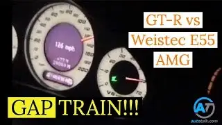 Nissan GT-R vs Weistec E55 AMG Street Racing