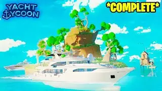 BUILDING MY ULTIMATE YACHT TYCOON ROBLOX