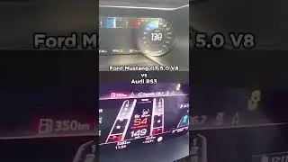 Ford Mustang GT vs Audi RS3 
