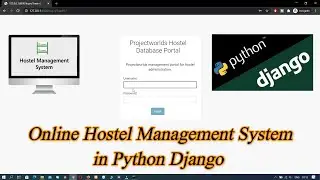 Hostel Management System Project in Python Django