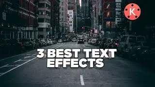 3 BEST TEXT EFFECTS IN KINEMASTER👌| kinemaster text editing