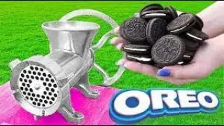 EXPERIMENT  OREO VS MEAT GRINDER