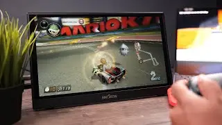 LEVEL UP!!! Innoview 1080p 15.6 inch Portable Monitor Review