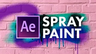 Quick Spray Paint / Graffiti in After Effects | Easy Animation Tutorial